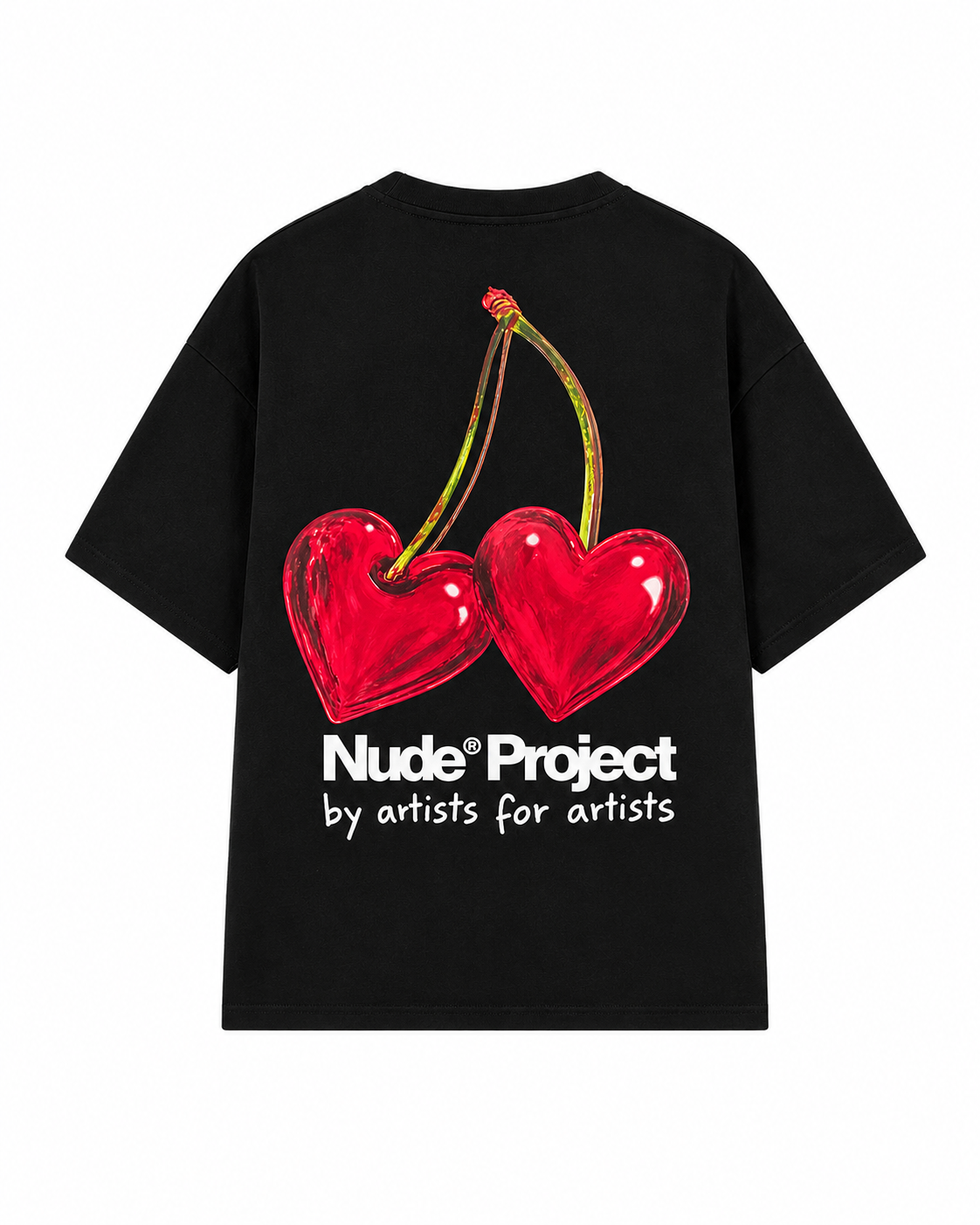 Juicy Cherry Tee Black-Nude project