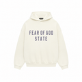 Fear of God ESSENTIALS Fleece Hoodie “Shell” – Fear of God State