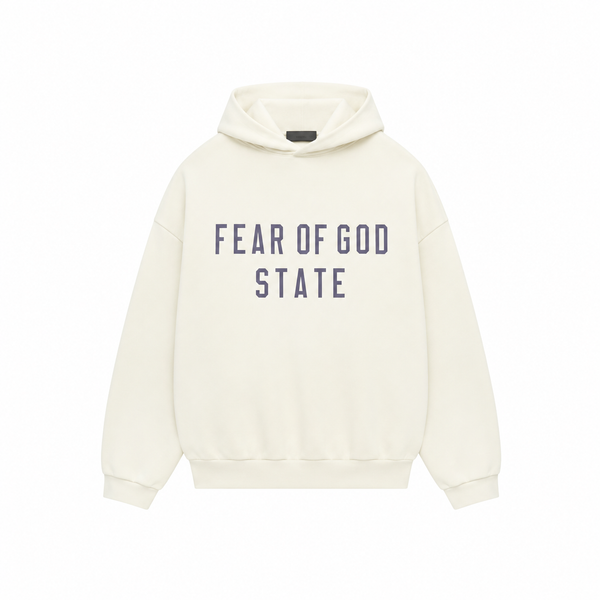 Fear of God ESSENTIALS Fleece Hoodie “Shell” – Fear of God State