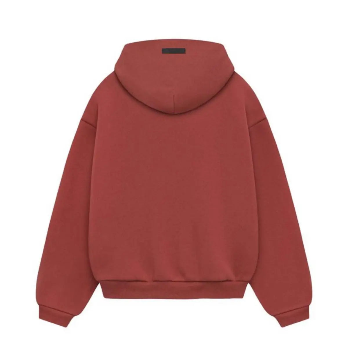 Fear of God ESSENTIALS Fleece Hoodie “Crimson”