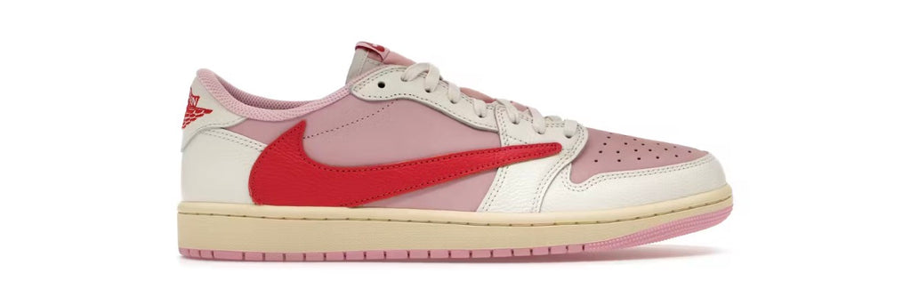 Travis Scott x Air Jordan 1 Low “Shy Pink”