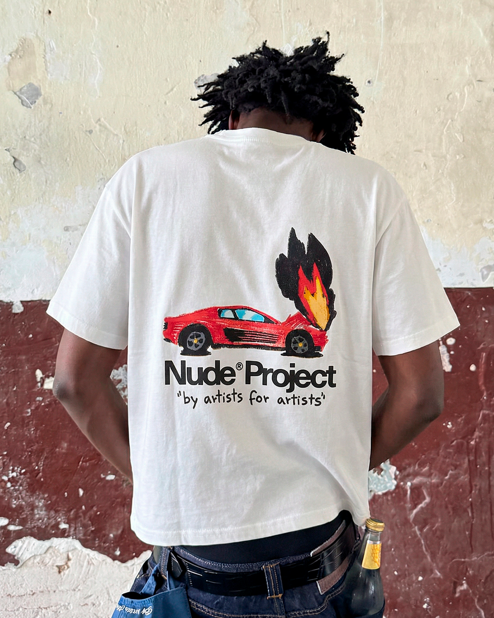 Camiseta Rrari Tee “Nude Project”