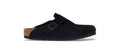 Birkenstock Boston Soft Footbed – Black Suede