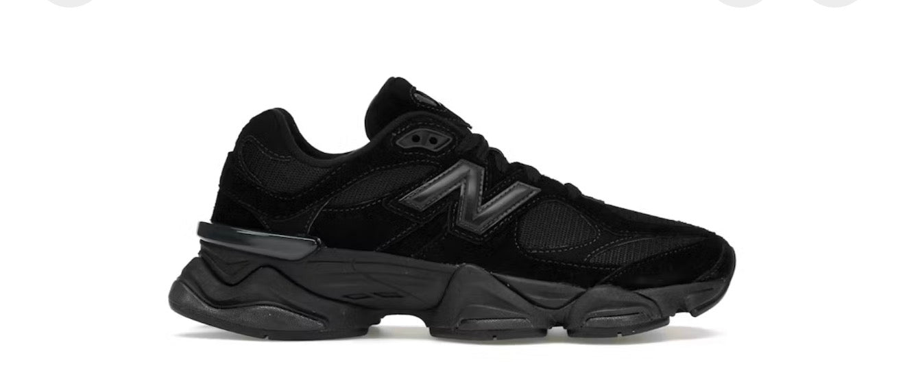 New Balance 9060 “Triple Black Suede”