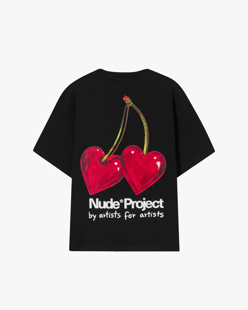 Juicy Cherry Tee Black-Nude project