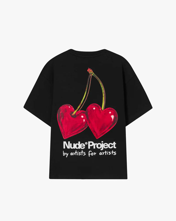 Juicy Cherry Tee Black-Nude project